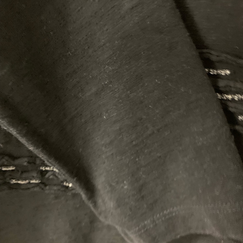 Chico"s black Zenergy long sleeve tee shirt. SZ 1. - Picture 4 of 6